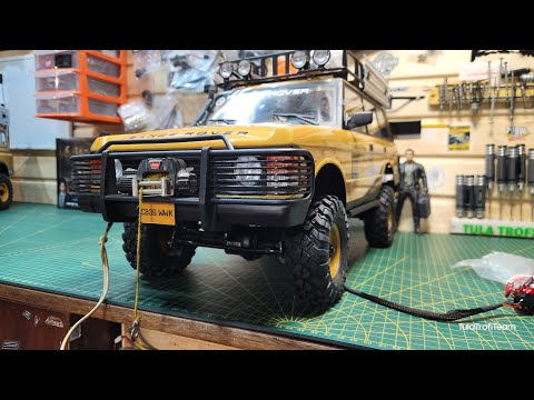 Видео: Fms Camel Trophy нюансы по свету и куда поставить лебедку