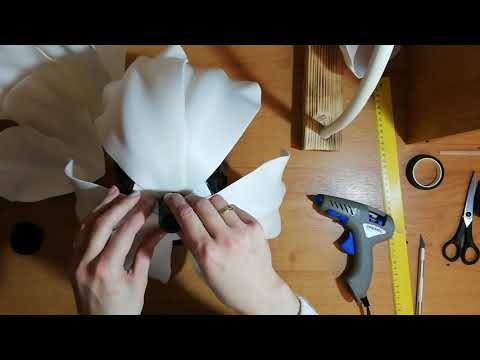 Видео: Анемона из изолона/ростовые цветы/ DIY/ как сделать Анемона из изолона