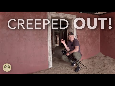 Видео: Фотографирование жутких руин Колмонскопа: фотоприключение в городе-призраке