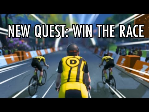 Видео: Наша первая гонка Zwift Crit