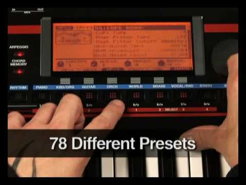 Видео: Руководство пользователя для синтезатора Roland Juno-G (часть 1)