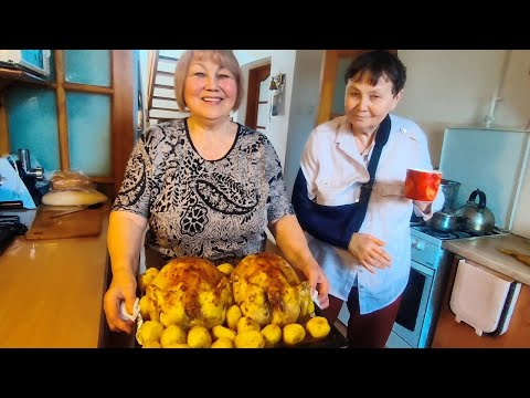 Видео: Сестра встречает брата.Приехали в Канев