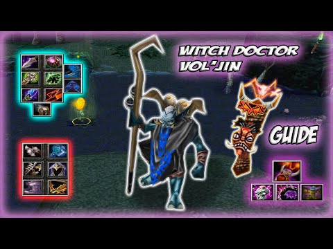 Видео: Witch Doctor Vol'Jin Guide | Чёткий плей на четвертой позиции и конечно же ФАН Кери катка! Гайд ВД!