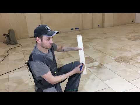 Видео: Шлифовка фанеры под паркет