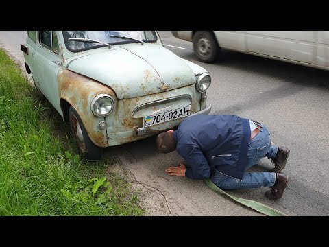 Видео: КАПСУЛА ВРЕМЕНИ на большой дороге, первый выезд и первые проблемы, Горбатый остановился