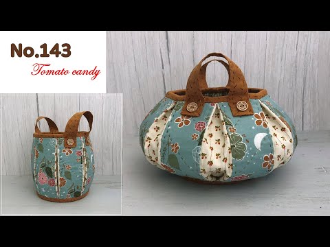Видео: No.143 Как сделать удивительную стеганую корзину, сделать корзину, которая волшебным образом растет