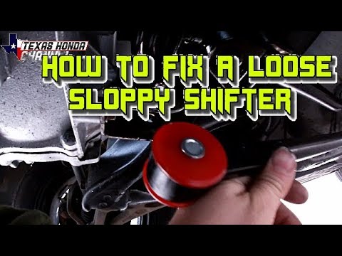 Видео: Как установить втулки переключения передач на Honda Civic 99