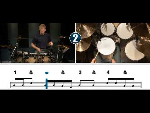 Видео: Барабанная сбивка для начинающих 4