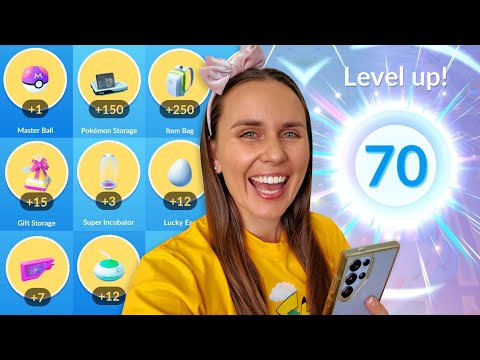 Видео: Я ДОСТИГ 70 УРОВНЯ в Pokémon GO!