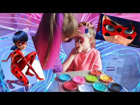 Видео: АКВАГРИМ /МАСКА  Леді Бак.Aqua makeup