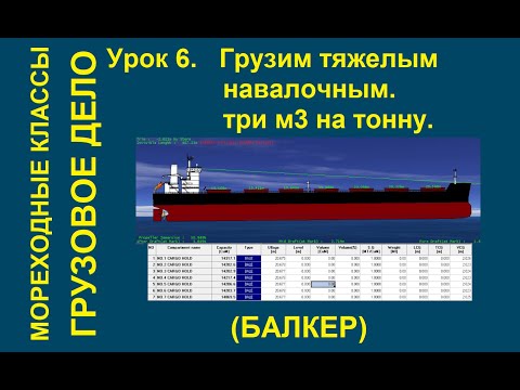 Видео: 6. Грузим тяжелый навалочный груз. Железная руда три куба на тонну.