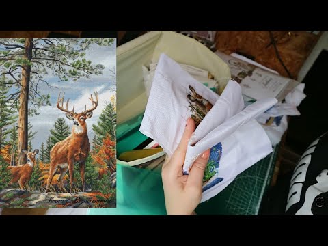 Видео: КОРОБКА С ВЫШИВКАМИ И НЕ ТОЛЬКО/ЗАДУМАЛА ВЫШИВАТЬ/ АННА АНАНЧИК.