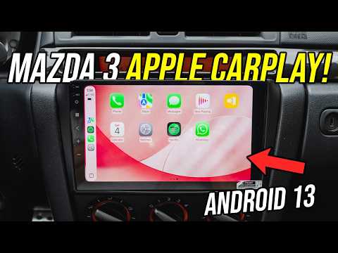 Видео: Mazda 3 EONON M3BKX6S УСТАНОВКА Apple CarPlay! | Android 13, восьмиядерный процессор и многое дру...