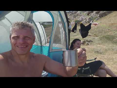 Видео: Долгожданный отпуск и "дикий" отдых на Генеральских пляжах