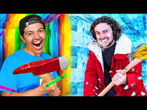 Видео: ВЫБИРАЕМСЯ из 100 слоев ЛЬДА против МЕЛКОВ!