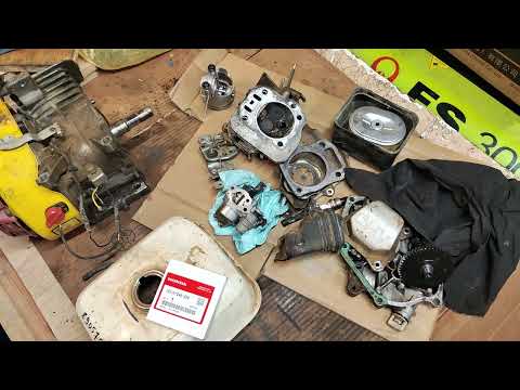 Видео: Ремонт двигателя  Honda GX160 замена поршневых колец