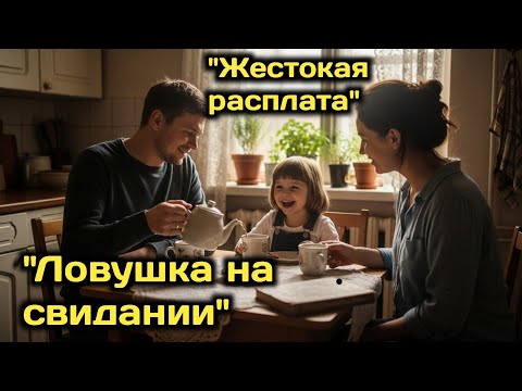 Видео: На свидании вслепую никого не было... Пока маленькая девочка не сказала: «Мама скоро вернётся домой,