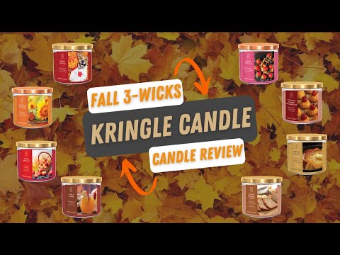 Видео: 📦🔥 Распаковка и обзор свечей | Новая осенняя коллекция Kringle 2025 года с тремя фитилями | Обзор...