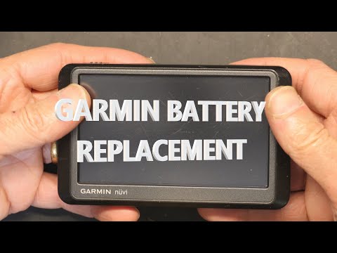Видео: Диагностика и замена аккумулятора в GPS-навигаторе Garmin Nuvi 200 205 255 265 200 Вт 205 Вт 255 ...