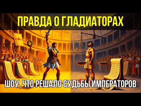 Видео: ШОКИРУЮЩАЯ ПРАВДА О ГЛАДИАТОРАХ: Это был не спорт, а кровавый бизнес 🌙 История для сна