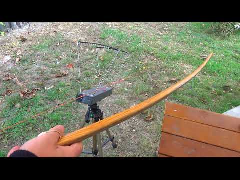 Видео: Деревянный лук против турецкого композита. Скорость стрелы