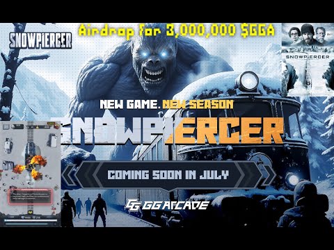 Видео: SnowPiercer | Обзор Новой Мини-Игры с Аирдропом в 3.000.000 $GGA на Платформе Good Games Arcade