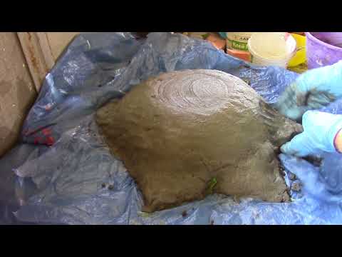 Видео: Чаша из листьев хосты. Красим большой лист. ХоббиМаркет