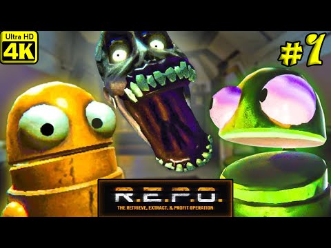 Видео: R.E.P.O. [4K] ➤ Пытаемся выжить ➤ Часть 1