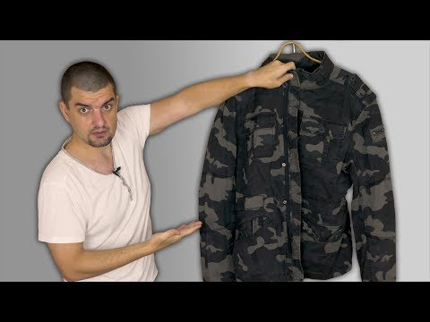 Видео: Тактическая куртка - ветровка Brandit Britannia Dark Camo c eBay!