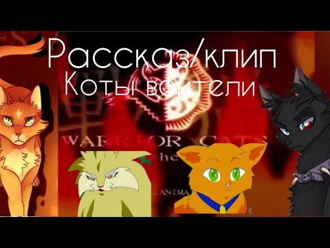 Видео: коты воители стань диким! (Рассказ/клип)что такое вообще коты воители?!😽😼