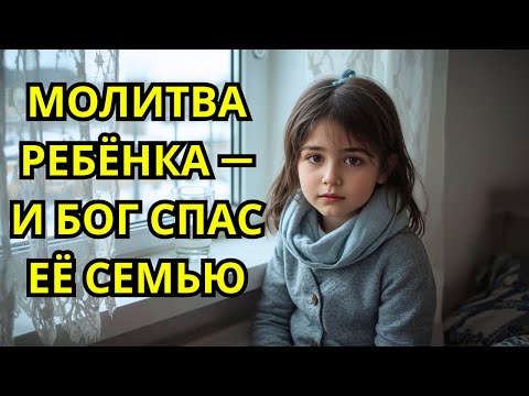 Видео: Молитва ребёнка — и Бог спас её семью