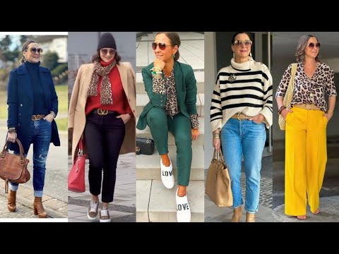 Видео: Естественные женщины старше 50, 60, 70 лет / идеи нарядов / трендовые наряды 2025 года