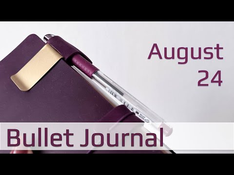 Видео: Plan with me August 2024 | Оформление августа 2024 #bulletjournal