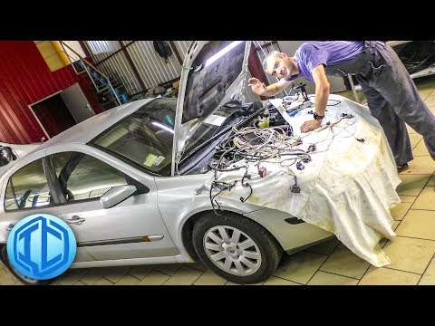 Видео: Рено знает как вас унизить. Ремонт проводки на Renault Laguna