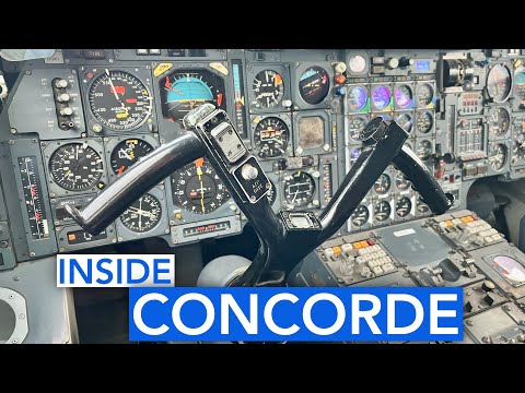 Видео: Экскурсия внутрь сверхбыстрого прототипа Concorde!