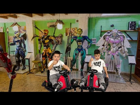 Видео: САЛЕМ ДОСТАР😍😍😍АЛАН МЕН АЛИХАН ЕРЕКШЕ РОБОТТАРДЫ КОРУГЕ КЕЛДЫ 😱