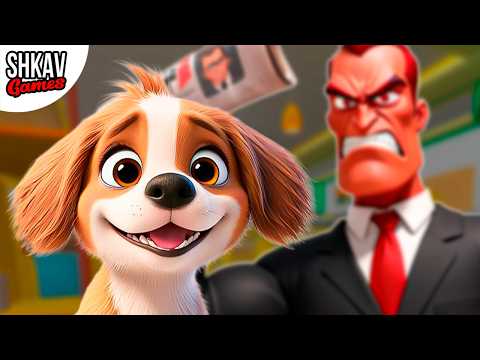 Видео: ПЁС РАЗОЗЛИЛ ХОЗЯИНА И ПОЛУЧИЛ ГАЗЕТОЙ! Dog Plan VR!
