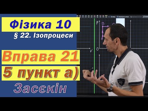 Видео: Засєкін Фізика 10 клас. Вправа № 21. 5 п  а)