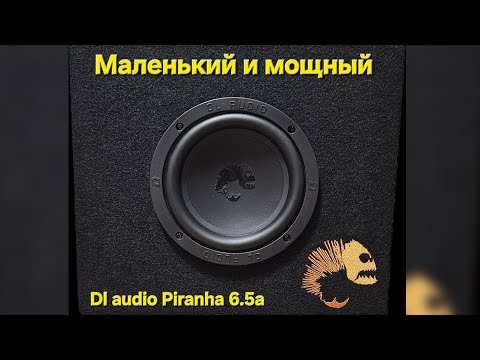 Видео: Dl Audio Piranha 6.5a Обзор, установка и прослушивание активного сабуфера.