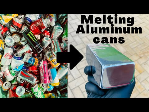 Видео: Massive Can Meltdown - Чистый алюминий из банок - ASMR Metal Meltdown - Trash To Treasure -BigStackD