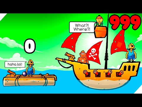 Видео: ЭВОЛЮЦИЯ БАШНИ ДЛЯ БИТВЫ С ПИРАТАМИ! Awesome Pirates