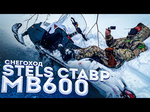 Видео: Снегоход Stels Ставр МВ600