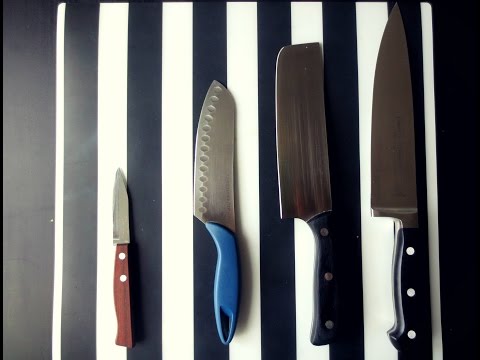 Видео: кухонные ножи и их применение + техника нарезки