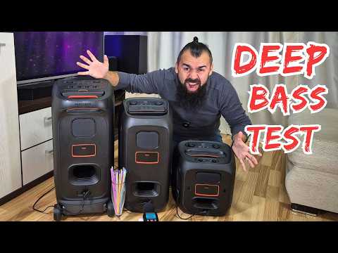Видео: ТЕСТ БАСОВ JBL Partybox Encore2, JBL Partybox 120 и JBL Partybox 320