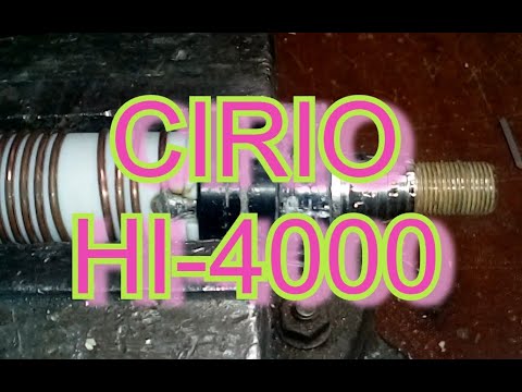 Видео: Ремонт.АВТОМОБИЛЬНАЯ АНТЕННА SIRIO HI-POWER 4000 N.