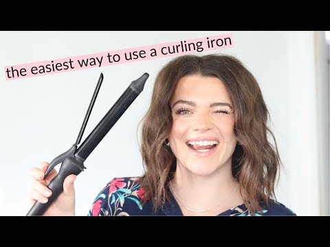 Видео: Как завить волосы + Обзор щипцов для завивки Bio Ionic Long Barrel Styler Pro 1" // стоит ли оно ...