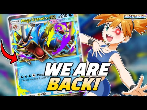 Видео: НАКОНЕЦ-ТО! МЕГА ГЬЯРАДОС EX уже здесь! ЛУЧШАЯ НОВАЯ КОЛОДА ДЛЯ ИГРЫ В МЕГА ВОСКРЕСЕ! | Pokemon T...