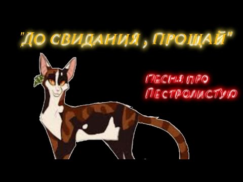 Видео: " До свидания, прощай " / Песня про Пестролистую ( КВ)