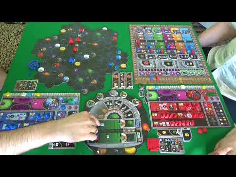 Видео: Проект Гайя 2/2 часть - играем в настольную игру