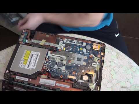 Видео: Ремонт петли ноутбука Acer E1-531